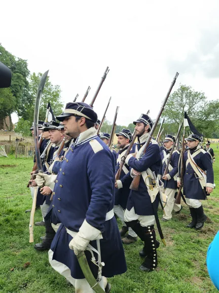 Slag van Waterloo Reinacting (België)